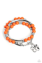 Load image into Gallery viewer, Bracelets Off the WRAP - Orange B2284