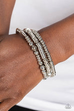 Load image into Gallery viewer, Bracelets Monochromatic Medley - Silver B028