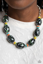 Load image into Gallery viewer, Necklaces No Laughing SPLATTER - Green N2026