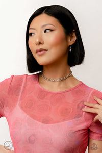Necklace Classy Couture - White LOP N2395