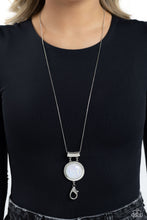 Load image into Gallery viewer, Necklaces Starlight Starbright - White Lanyard N2404