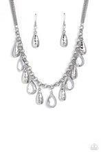 Load image into Gallery viewer, Necklaces Teardrop Timbre - White