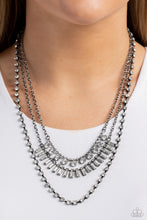 Load image into Gallery viewer, Necklaces Dripping in Stardust - Black SET60