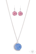 Load image into Gallery viewer, Necklace My Moon and Stars - Multi PINK/BLUE N067