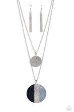 Load image into Gallery viewer, Necklaces Striped Style - Silver N2197