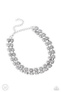 Necklaces Glistening Gallery - White LOP N2030