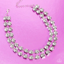 Load image into Gallery viewer, Necklaces Glistening Gallery - White LOP N2030