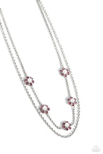 Load image into Gallery viewer, Necklaces A SQUARE Beauty - Purple N2177