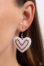 Load image into Gallery viewer, Earrings Romantic Reunion - White VDAY V176