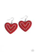 Load image into Gallery viewer, Earrings Romantic Reunion - Red VDAY V176