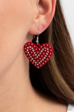 Earrings Romantic Reunion - Red VDAY V176