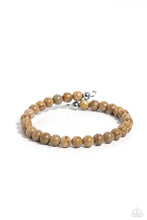 Load image into Gallery viewer, Urban Bracelets Sinuous Stones - Brown B280