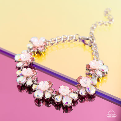 Bracelet Floral Frenzy - Pink