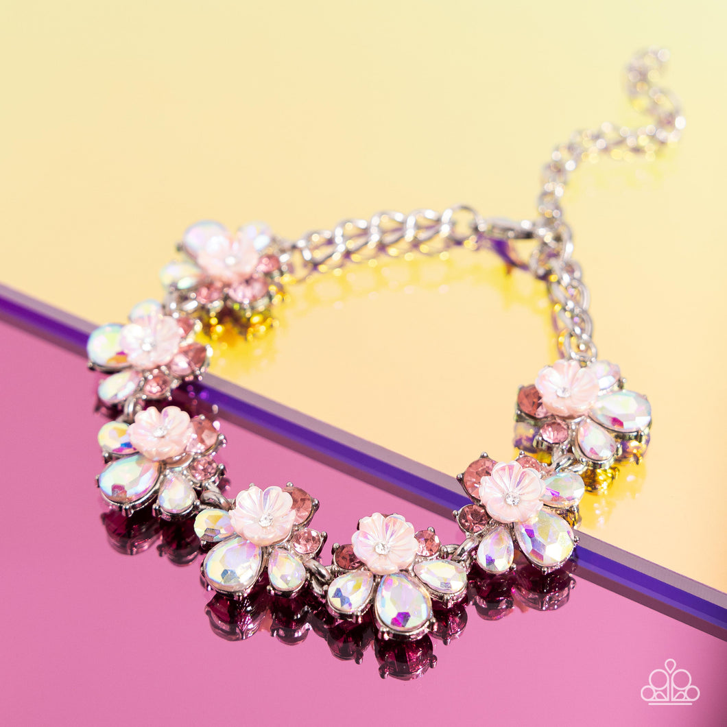 Bracelet Floral Frenzy - Pink