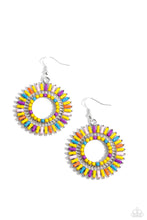 Load image into Gallery viewer, Earrings Ferris Wheel Finale - Yellow E2465