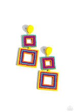 Load image into Gallery viewer, Earrings Seize the Squares - Multi E2306