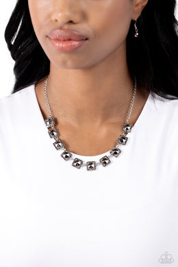 Necklaces Jump SQUARE - Silver N245