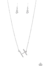 Load image into Gallery viewer, Necklaces INITIALLY Yours - H - White