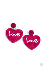Load image into Gallery viewer, Earrings Sweet Seeds - Pink VDAY V156