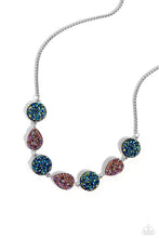 Load image into Gallery viewer, Necklaces Druzy Demand - Multi N396