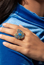 Load image into Gallery viewer, Embrace Bejeweled Beau - Blue LOP TRAY13 A31