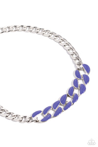 Necklaces CURB Craze - Blue N2409