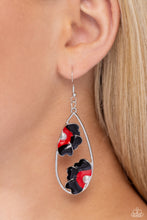 Load image into Gallery viewer, Earrings Airily Abloom - Black E441