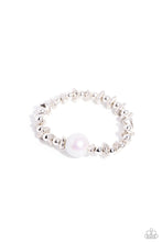 Load image into Gallery viewer, Bracelets Chiseled Class - White Pearl B290