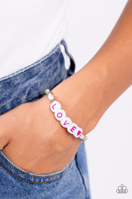 Bracelets Love Language - Multi B2308