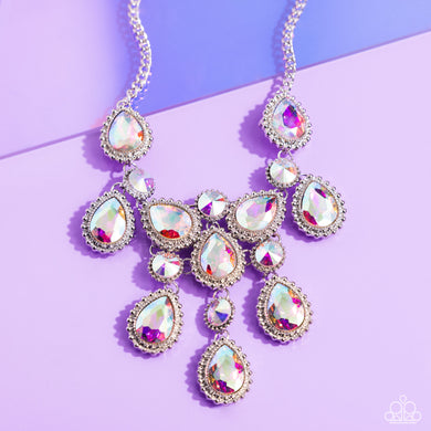 Necklaces Dripping in Dazzle - Multi N2413
