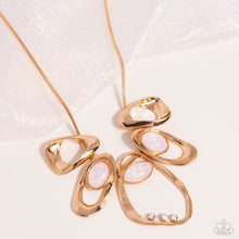 Load image into Gallery viewer, Necklaces Gleaming Gala - Gold N034