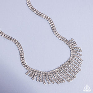 Necklace Daring Decadence - White SET65