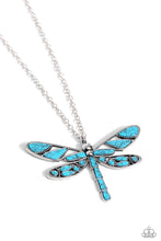 Load image into Gallery viewer, Necklaces FLYING Low - Blue N2449