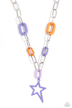 Load image into Gallery viewer, Necklaces Stargazing Show - Purple Americana S133
