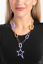 Load image into Gallery viewer, Necklaces Stargazing Show - Purple Americana S133