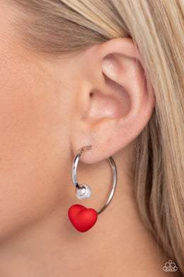 Earrings Romantic Representative - Red MINI V140