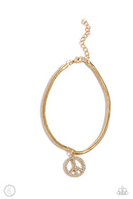 Load image into Gallery viewer, Urban Anklet Pampered Peacemaker - Gold