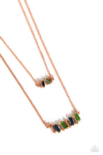 Load image into Gallery viewer, Necklaces Easygoing Emeralds - Copper