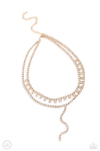 Load image into Gallery viewer, Necklaces Champagne Night - Gold Choker