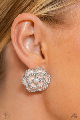 Earrings Suave Sensation - White E051