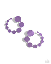 Load image into Gallery viewer, Earrings Have It Both PHASE - Purple E306