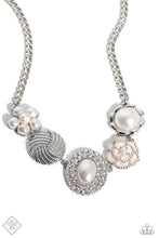 Load image into Gallery viewer, Necklace Sophisticated Style - White SET51