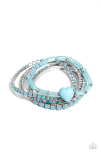 Load image into Gallery viewer, Bracelets True Loves Theme - Blue VDAY