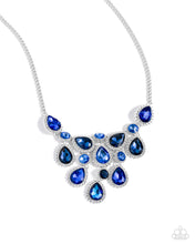 Load image into Gallery viewer, Necklaces Dripping in Dazzle - Blue N2413