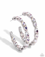 Load image into Gallery viewer, Earrings Presidential Pizzazz - White LOP E442