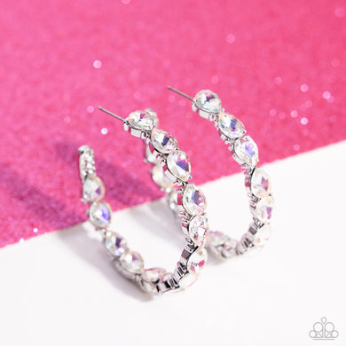 Earrings Presidential Pizzazz - White LOP E442
