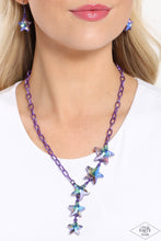 Load image into Gallery viewer, Necklaces Star-Crossed Sparkle - Purple N484