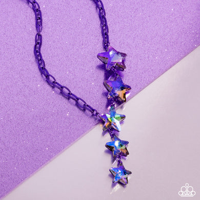 Necklaces Star-Crossed Sparkle - Purple N484