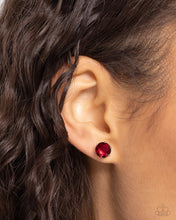 Load image into Gallery viewer, Earrings Breathtaking Birthstone - Red POST E3017