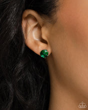 Load image into Gallery viewer, Earrings Breathtaking Birthstone - Green POST E3017